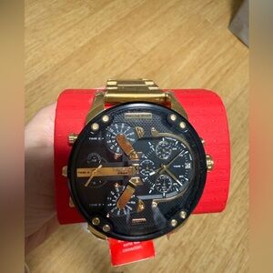 Diesel Red Watch Presentation Box with Care Card